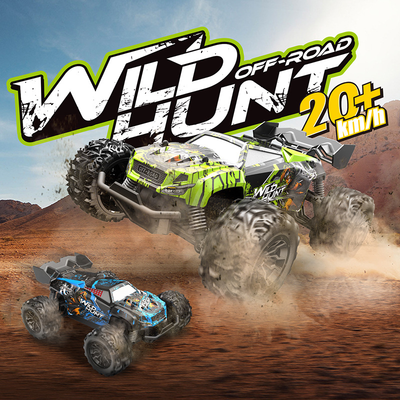 High Speed Remote Control Off-Road Monster Truck – 1:20 Scale
