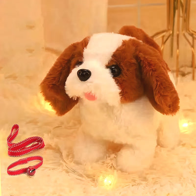 Robot Dog Plush Electronic Walking Toy