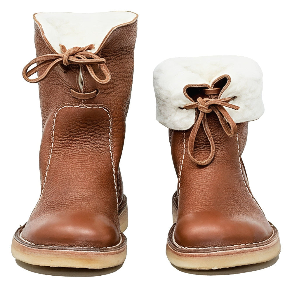 Women Winter Waterproof Ankle Boots | Slip On Warm
