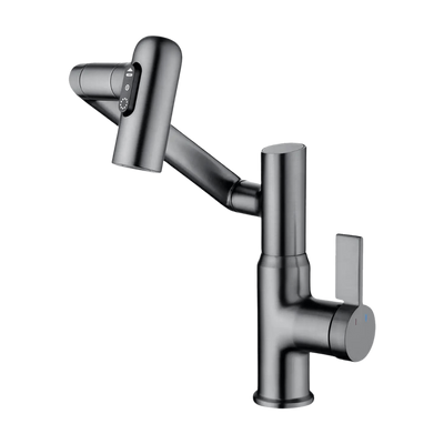 Digital Kitchen Faucet Temperature Display Control