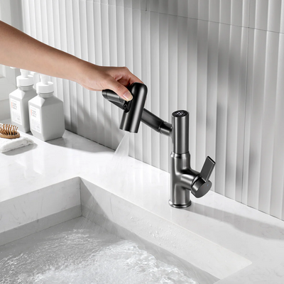 Digital Kitchen Faucet Temperature Display Control