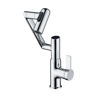 Digital Kitchen Faucet Temperature Display Control