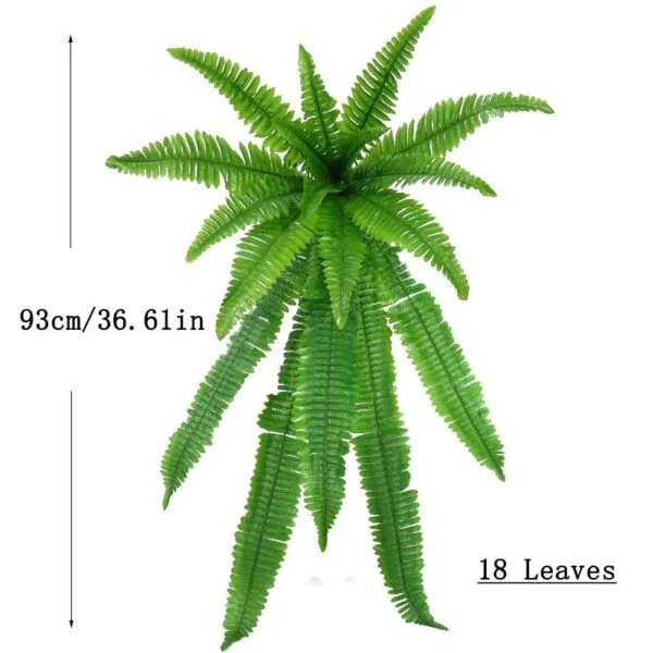 Artificial Fern UV Resistant Outdoor Plant Decor