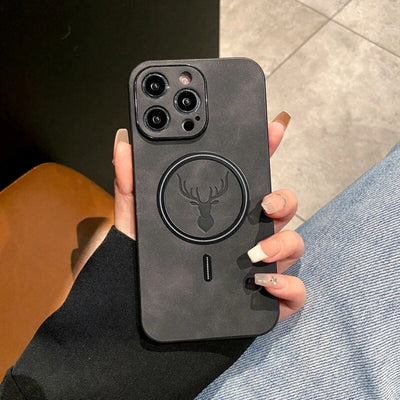 Leather Magnetic Phone Case Cover