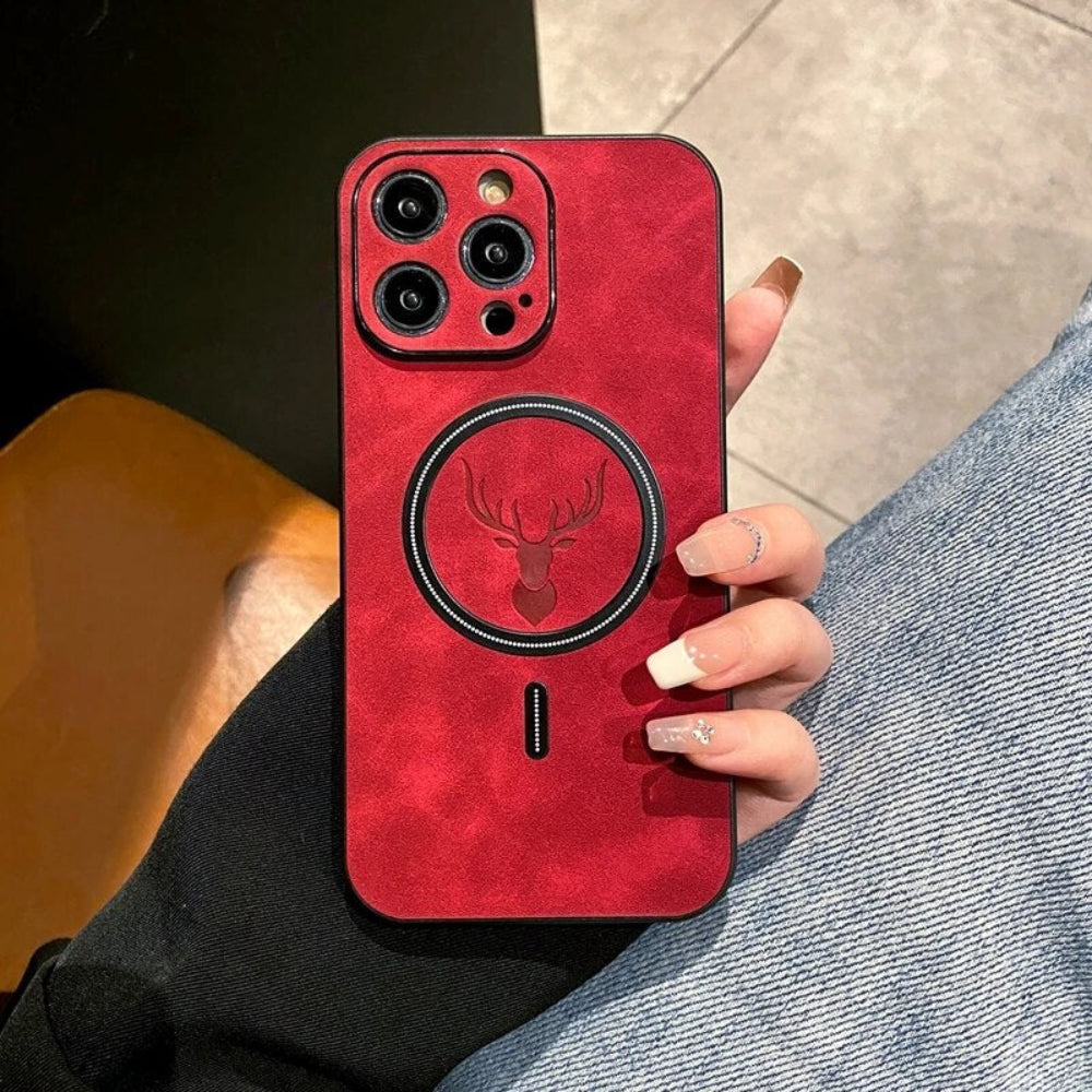 Leather Magnetic Phone Case Cover