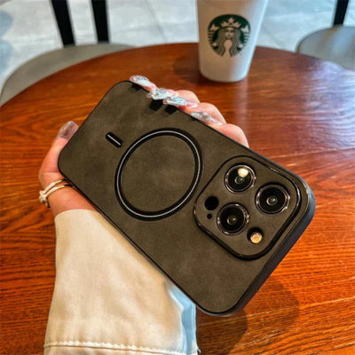 Leather Magnetic Phone Case Cover