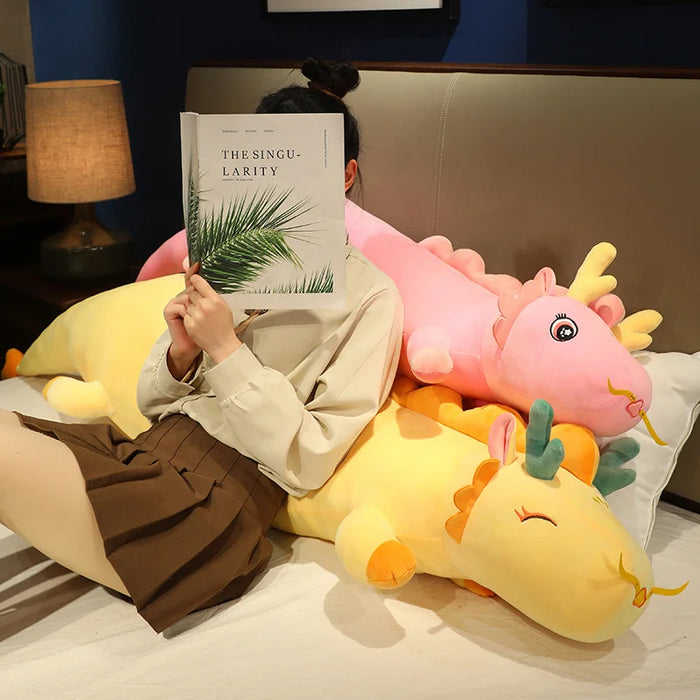 Body Pillow Dragon Plush Sleeping Cushion