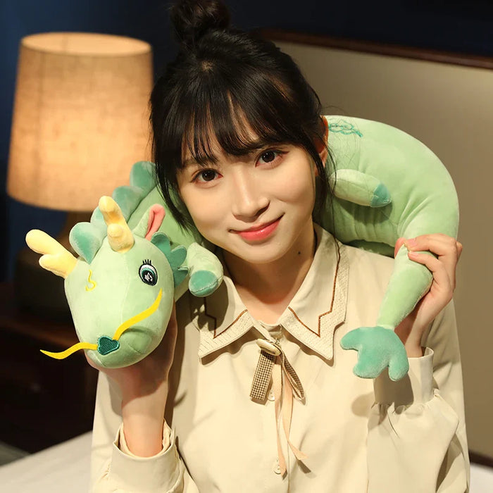 Body Pillow Dragon Plush Sleeping Cushion