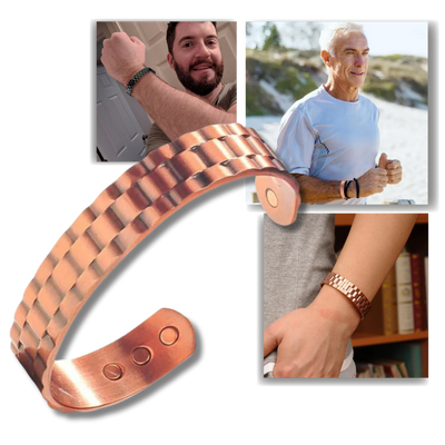 Magnetic Copper Bracelet Therapy Wellness Band