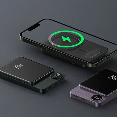 Power Bank Slim Wireless Magnetic Charger
