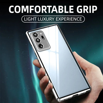 Magnetic Glass Privacy Phone Case