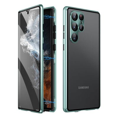 Magnetic Glass Privacy Phone Case