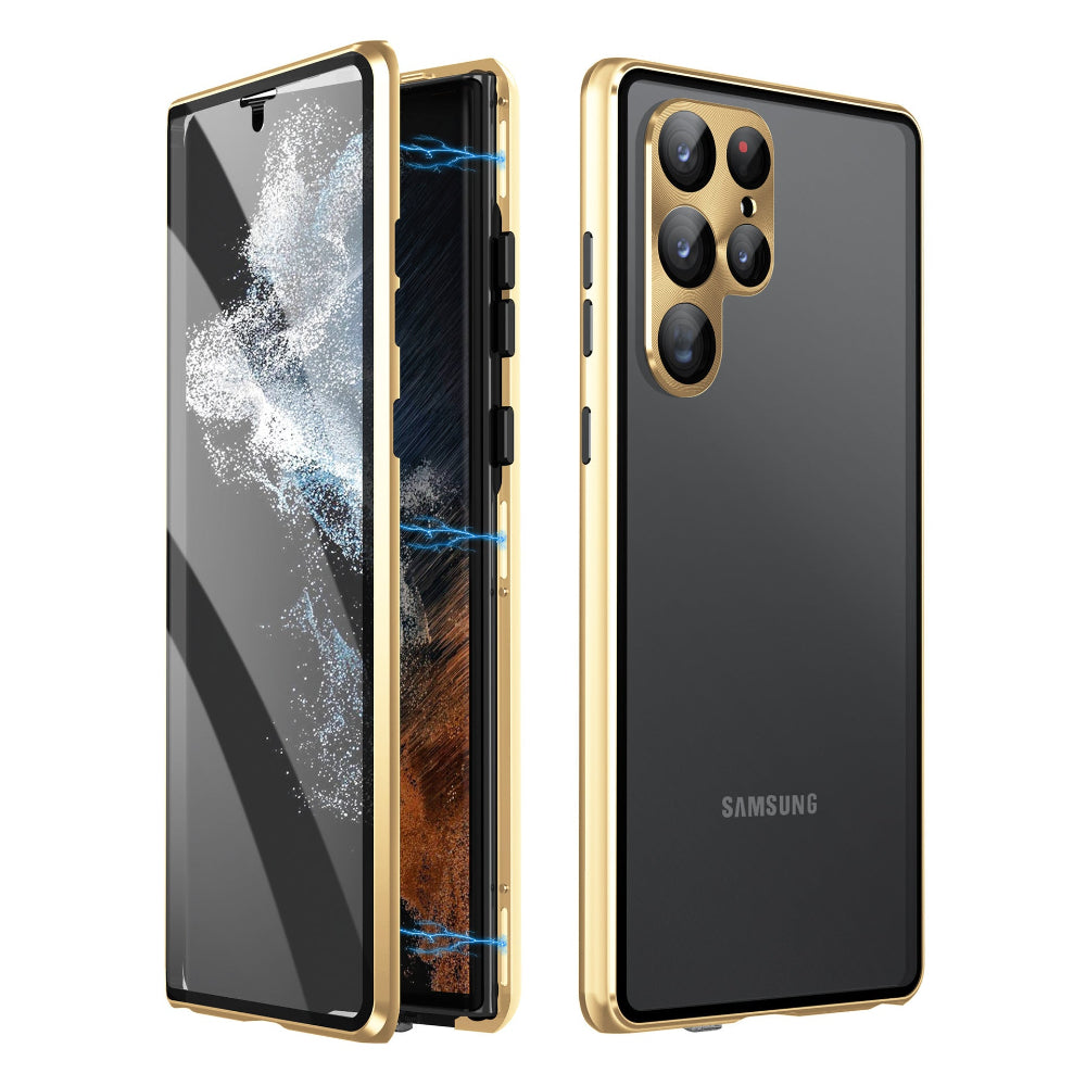 Magnetic Glass Privacy Phone Case