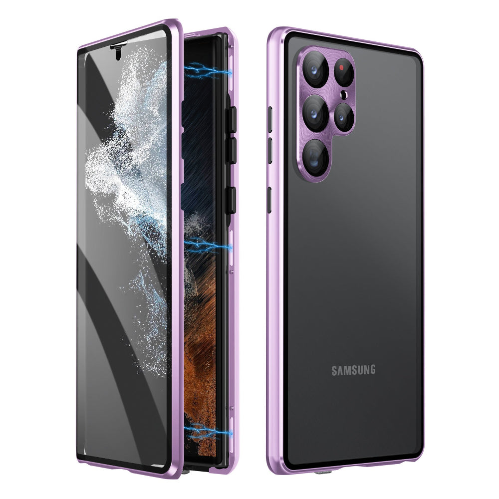 Magnetic Glass Privacy Phone Case
