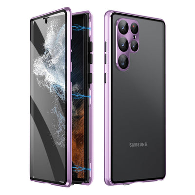 Magnetic Glass Privacy Phone Case