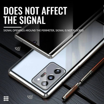 Magnetic Glass Privacy Phone Case
