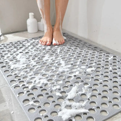 Non-Slip Bathroom Shower Mat for Wet Floors