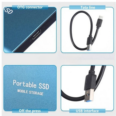 Portable External SSD USB-C Solid State Drive