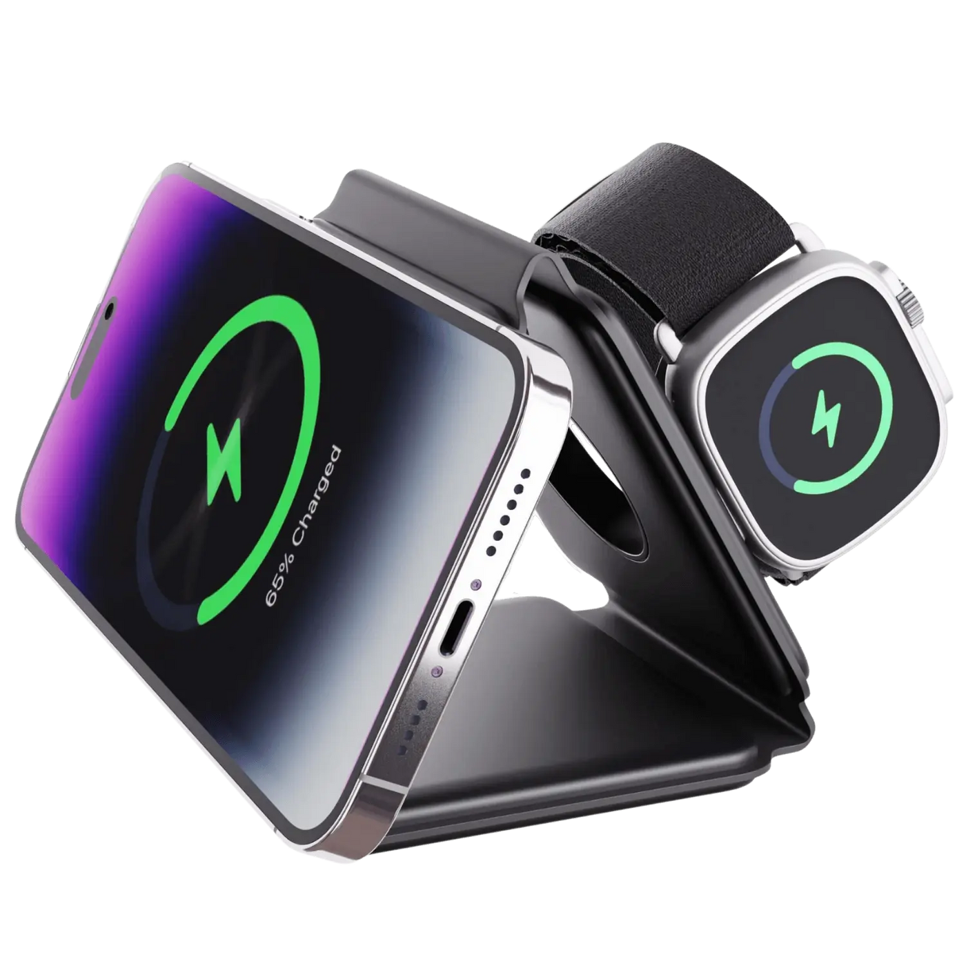Wireless Charger Foldable Travel Charging Pad