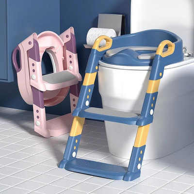 Toilet Training Seat Ladder Folding Toddler Step