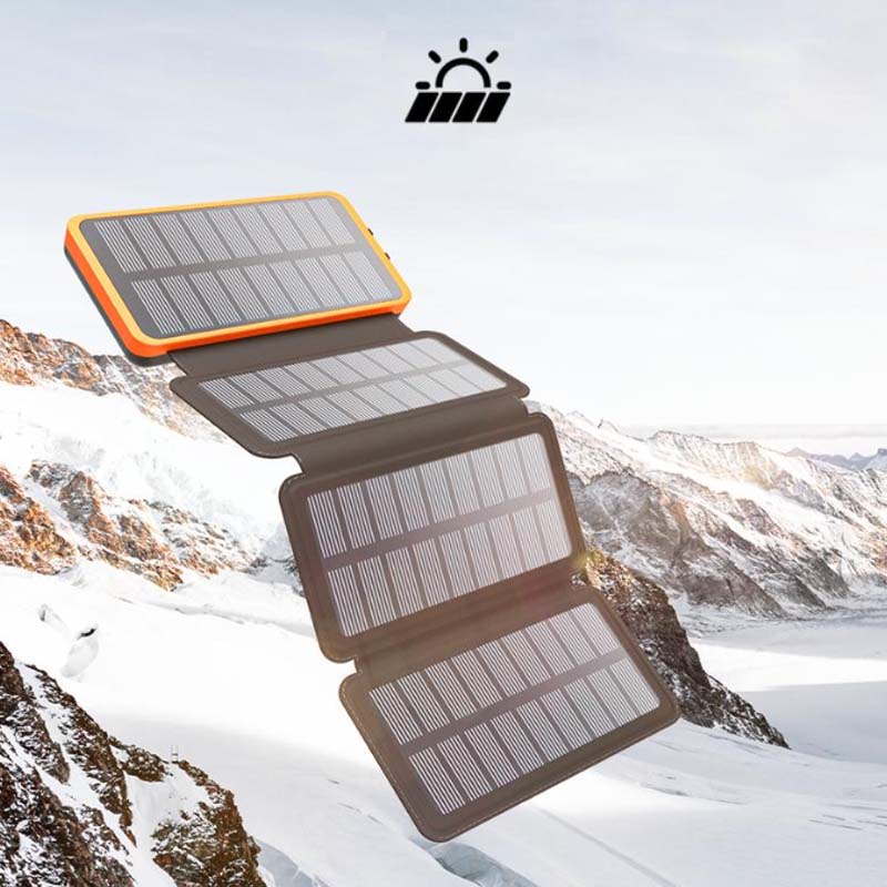 Solar Hunting Gear Portable Foldable Power Bank
