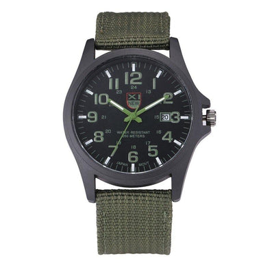 Mens Military Style Waterproof Outdoor Watch