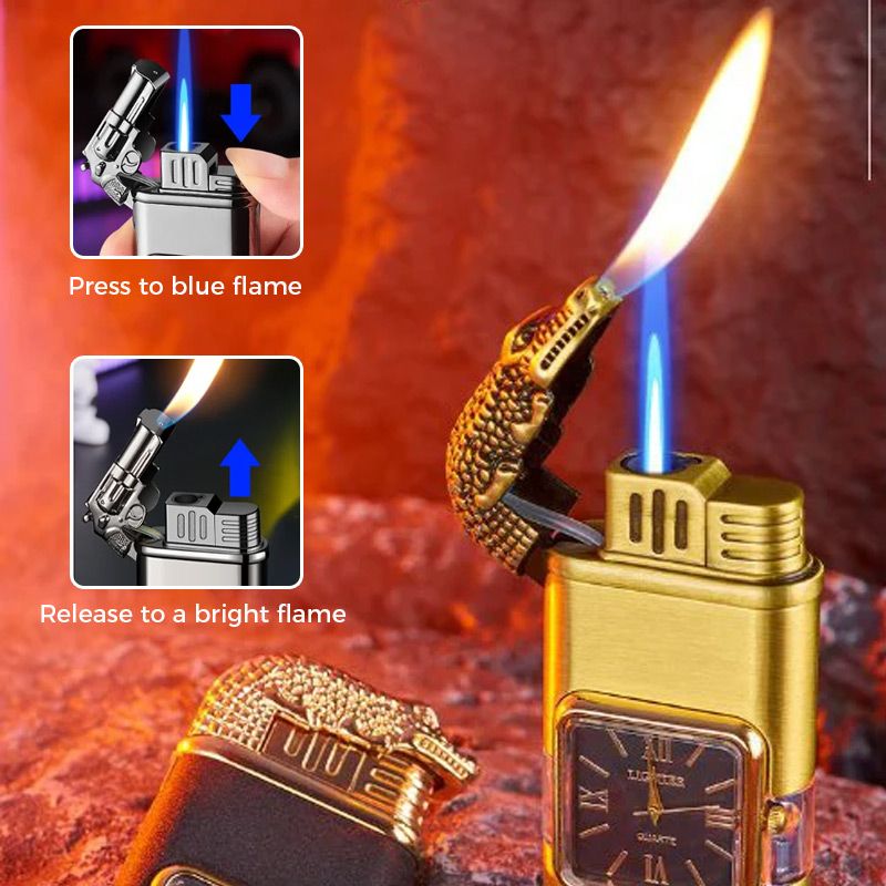 Jet Flame Lighter Zinc Alloy Hunting Gear