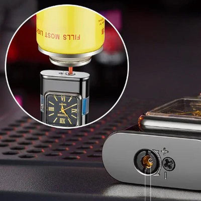Jet Flame Lighter Zinc Alloy Hunting Gear