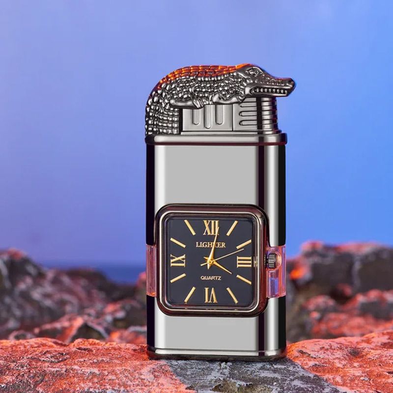 Jet Flame Lighter Zinc Alloy Hunting Gear