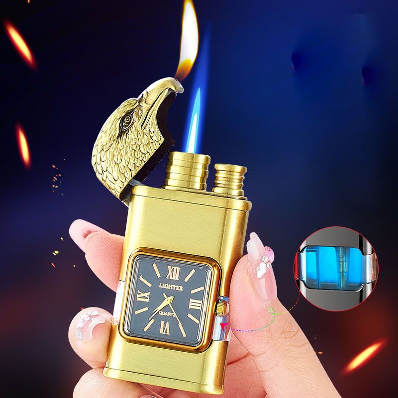 Jet Flame Lighter Zinc Alloy Hunting Gear