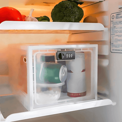 Food Storage Lock Box with Clear Lid