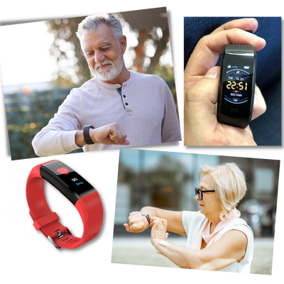 Smartwatch with Health Tracking for Seniors
