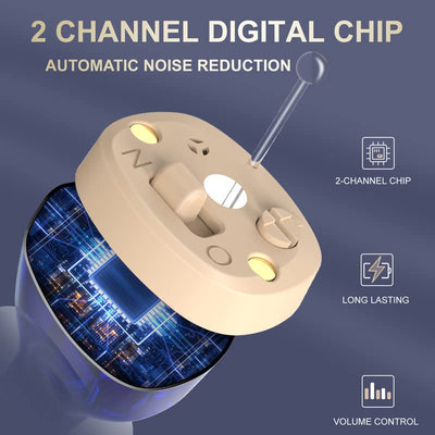 Hearing Aids Bluetooth Rechargeable Noise Reducing