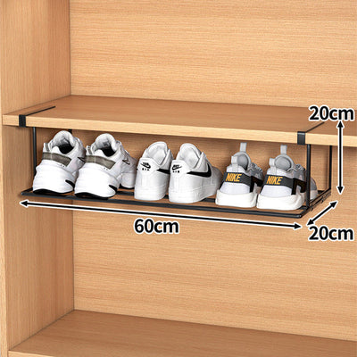 Adjustable Metal Under Shelf Shoe Rack