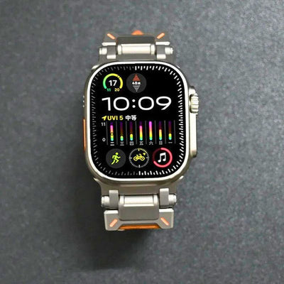 Watch Strap Genuine Leather Smartwatch Band