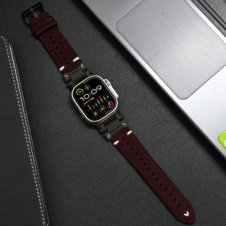 Watch Strap Genuine Leather Smartwatch Band