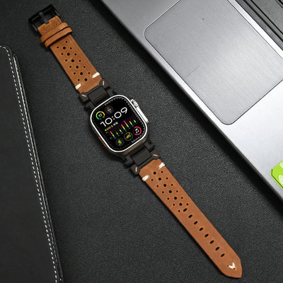 Watch Strap Genuine Leather Smartwatch Band