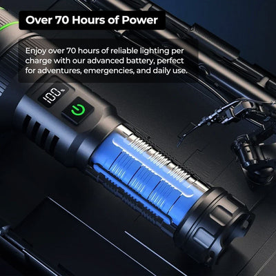 LED Rechargeable Flashlight Hunting Gear Torch