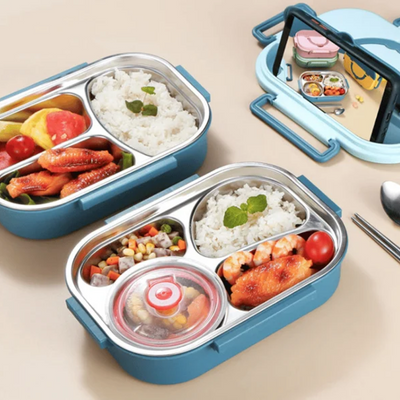 Stainless Steel Bento Lunch Box Container