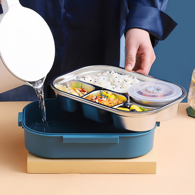 Stainless Steel Bento Lunch Box Container