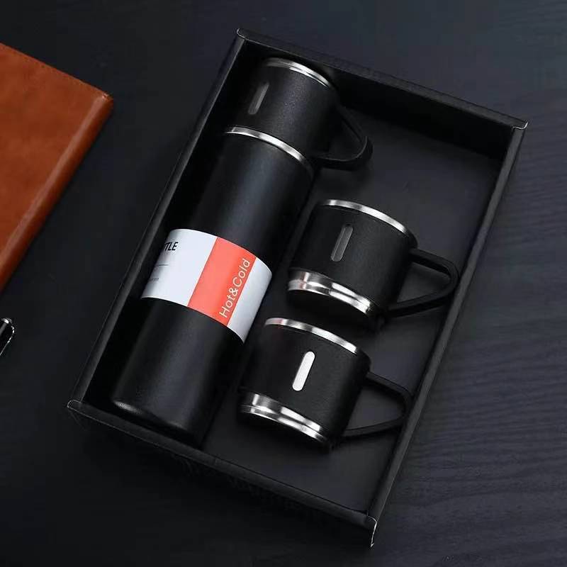 Stainless Steel Thermos Flask Hunting Gear Set
