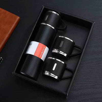 Stainless Steel Thermos Flask Hunting Gear Set