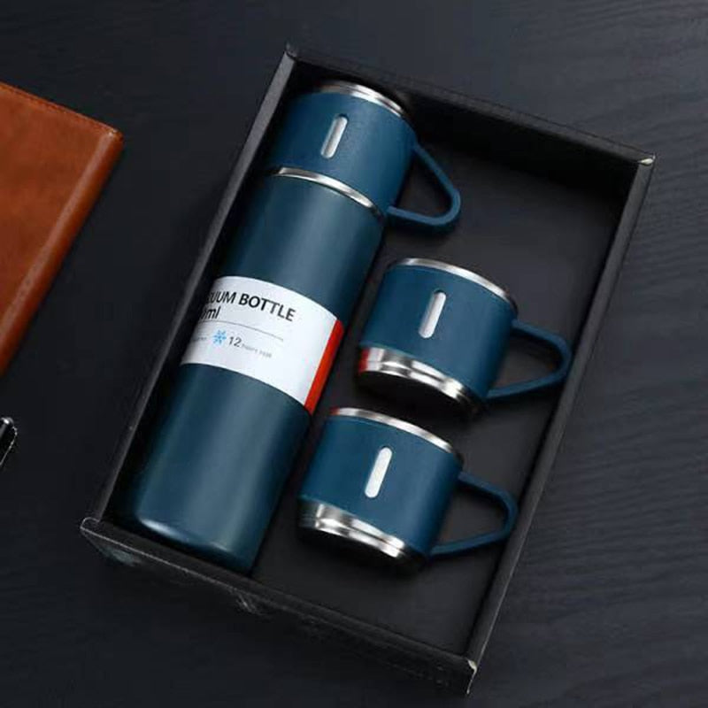 Stainless Steel Thermos Flask Hunting Gear Set
