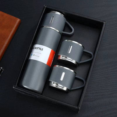 Stainless Steel Thermos Flask Hunting Gear Set