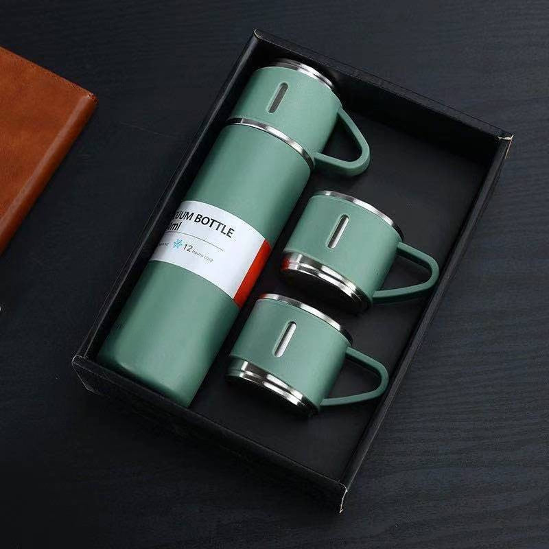 Stainless Steel Thermos Flask Hunting Gear Set