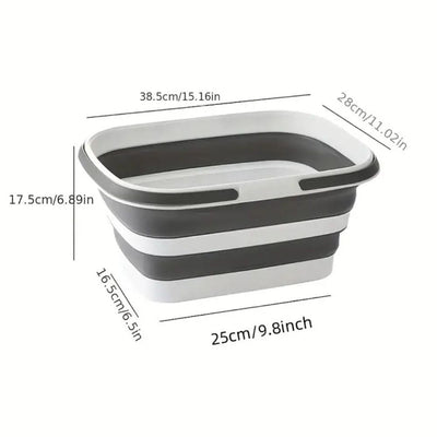 Storage Basket Collapsible Plastic Folding Organiser