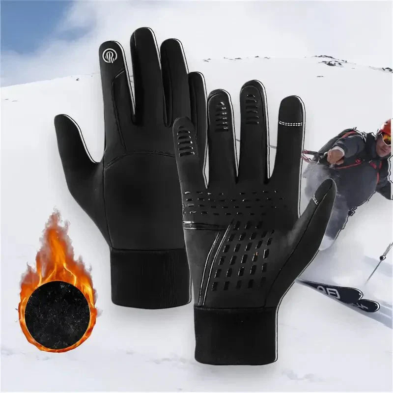 Men’s Waterproof Thermal Cycling Gloves | Running